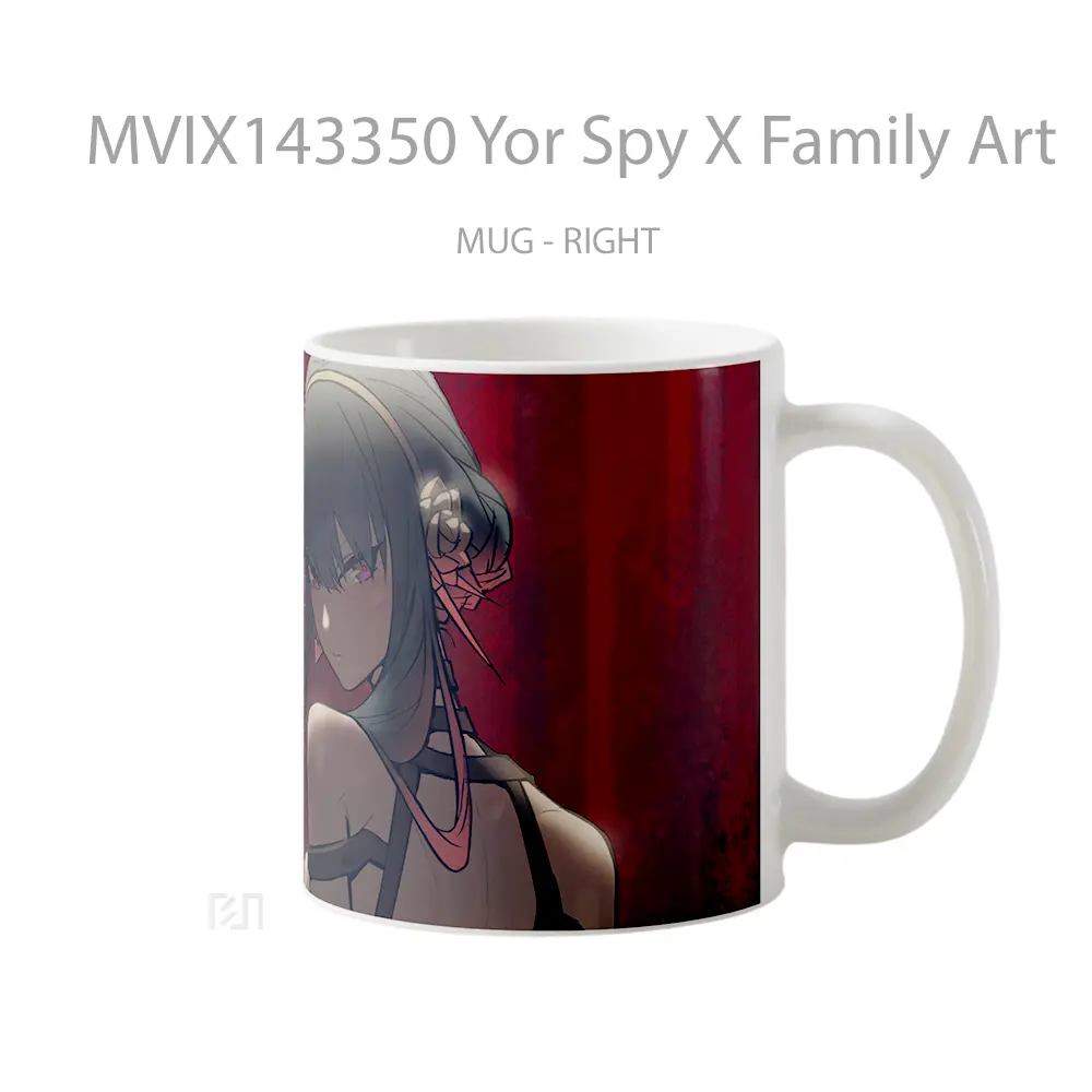 Mug Yor Spy X Family Art Gelas Keramik Unik - All-side / Desain