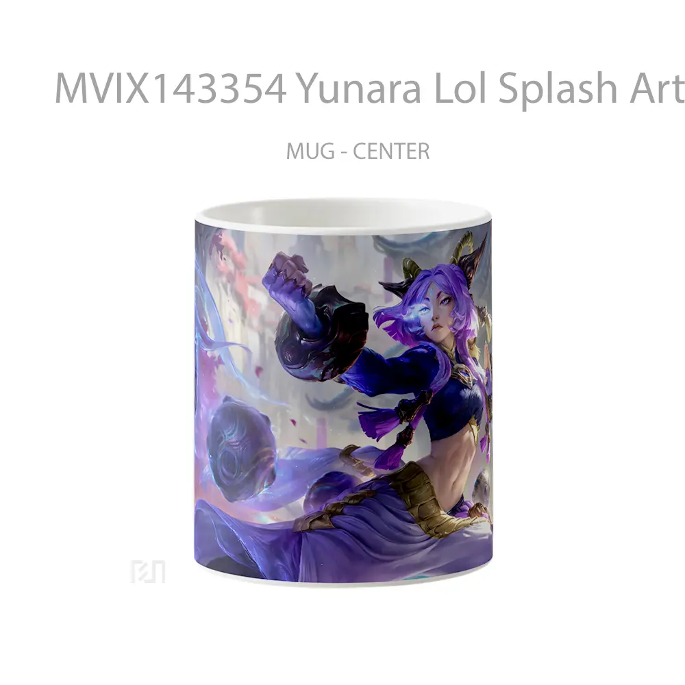Mug Yunara Lol Splash Art Cangkir Gamer