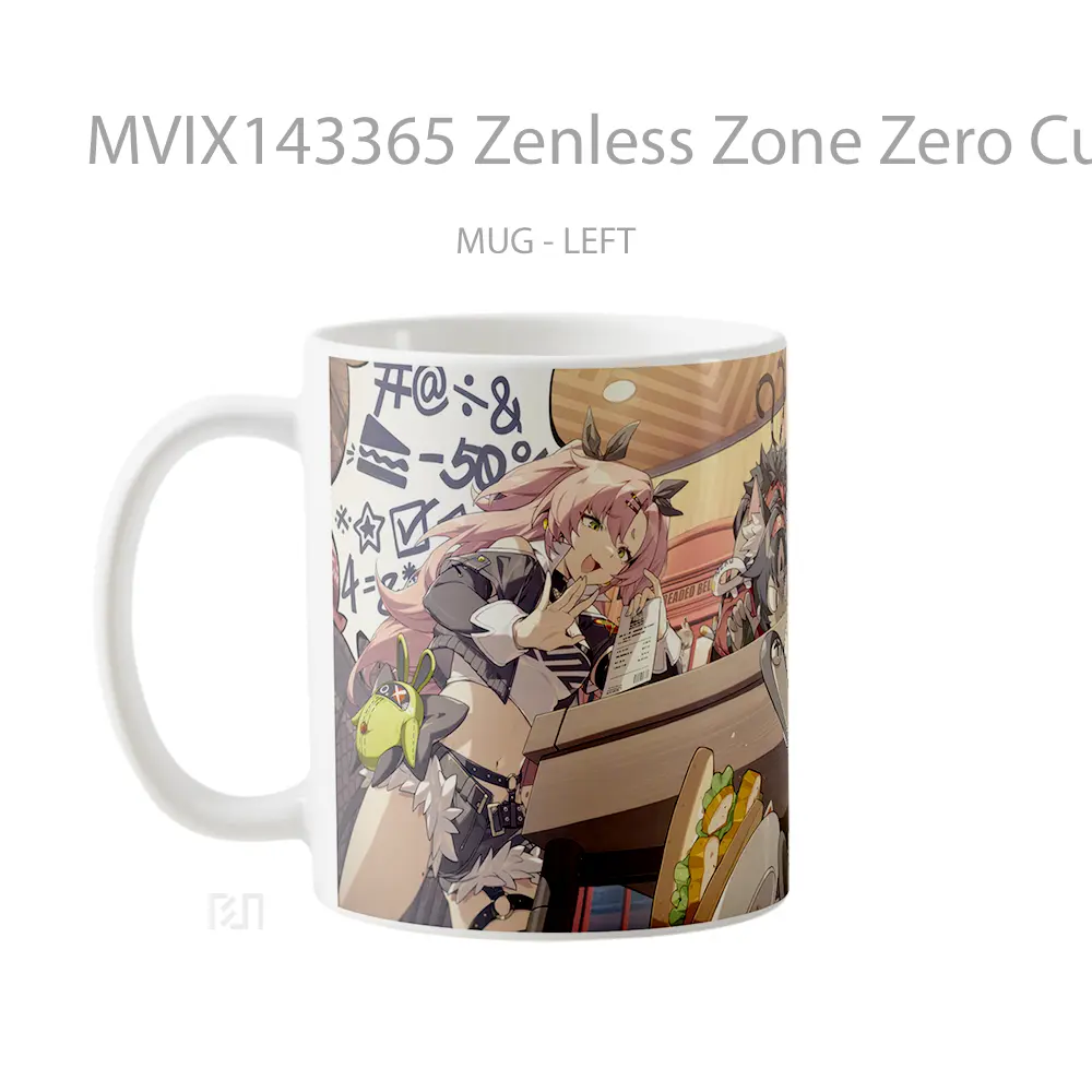 Mug Zenless Zone Zero Cunning Heres Characters Gelas Keramik Unik - All-side / Desain