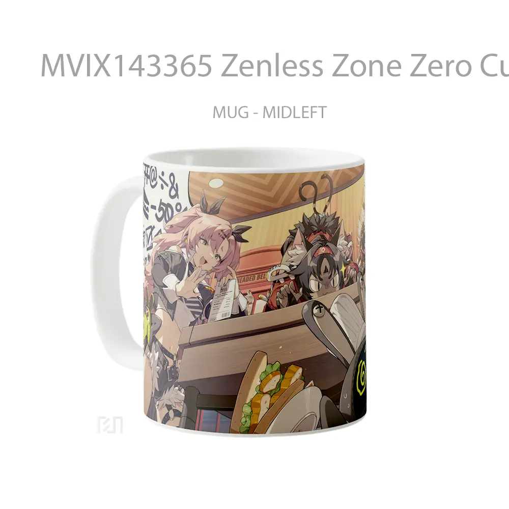 Mug Zenless Zone Zero Cunning Heres Characters Gelas Keramik Unik - All-side / Desain