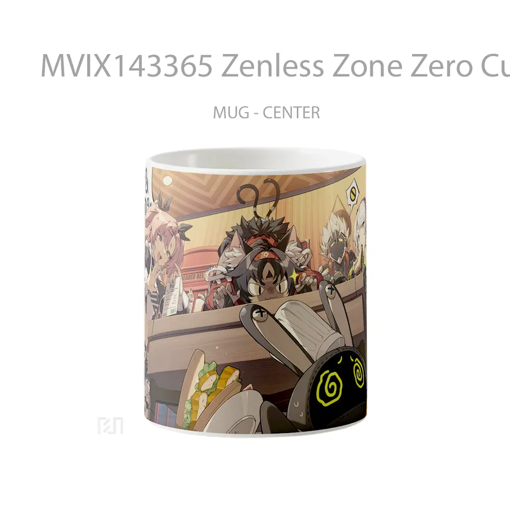 Mug Zenless Zone Zero Cunning Heres Characters Gelas Keramik Unik