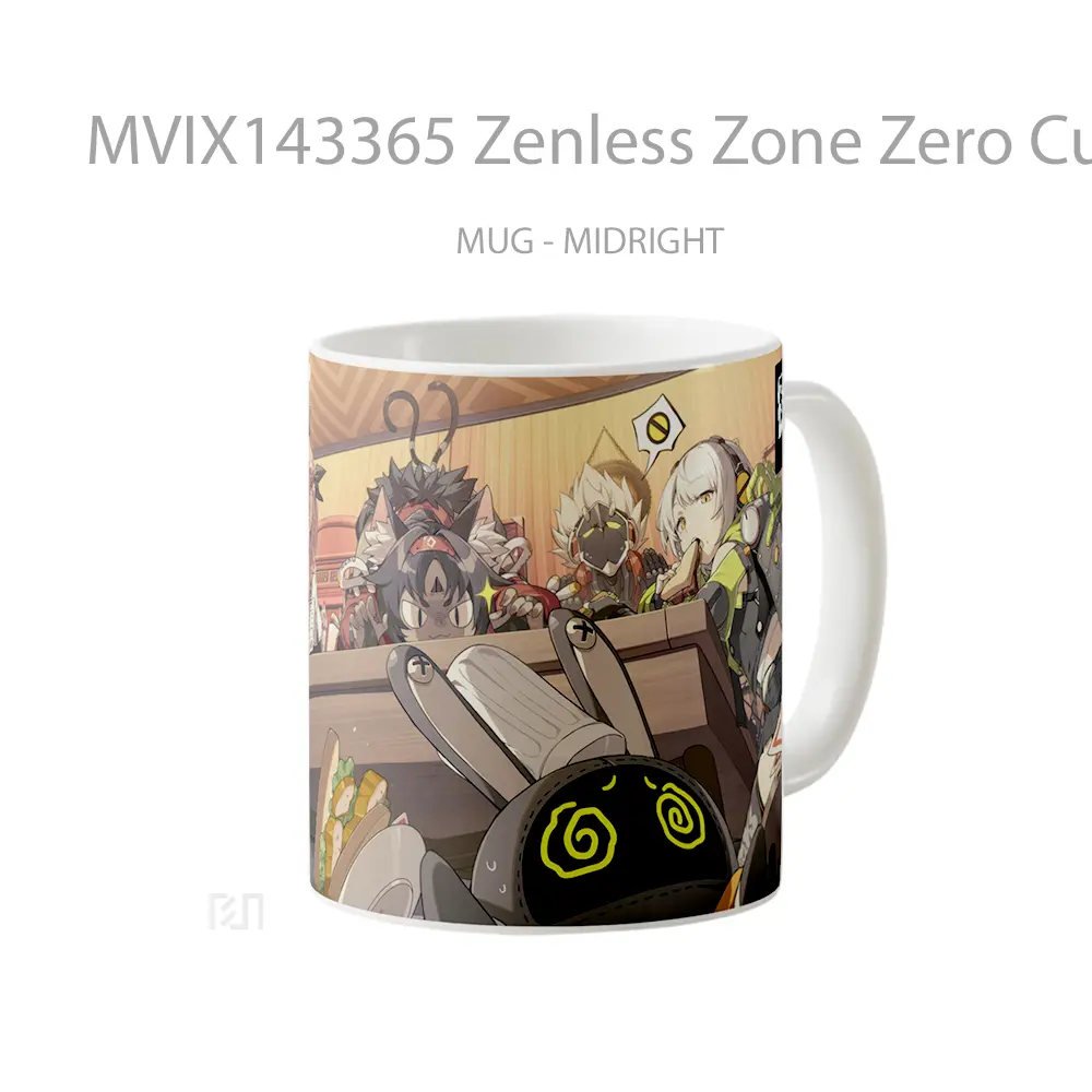 Mug Zenless Zone Zero Cunning Heres Characters Gelas Keramik Unik - All-side / Desain