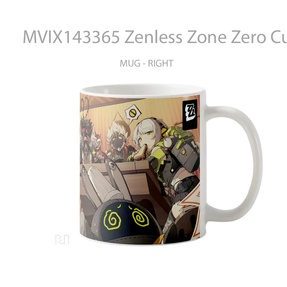 Mug Zenless Zone Zero Cunning Heres Characters Gelas Keramik Unik - All-side / Desain