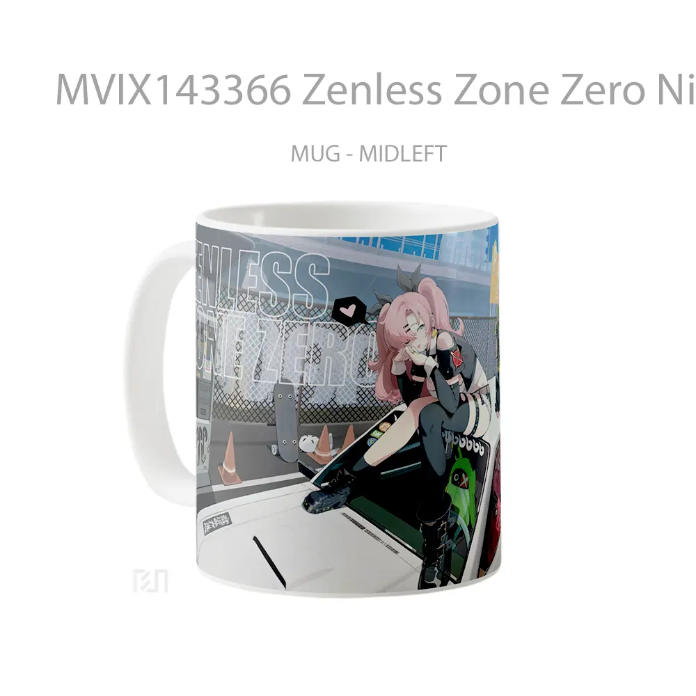 Mug Zenless Zone Zero Nicole Anby Billy Gelas Keramik Unik - All-side / Desain