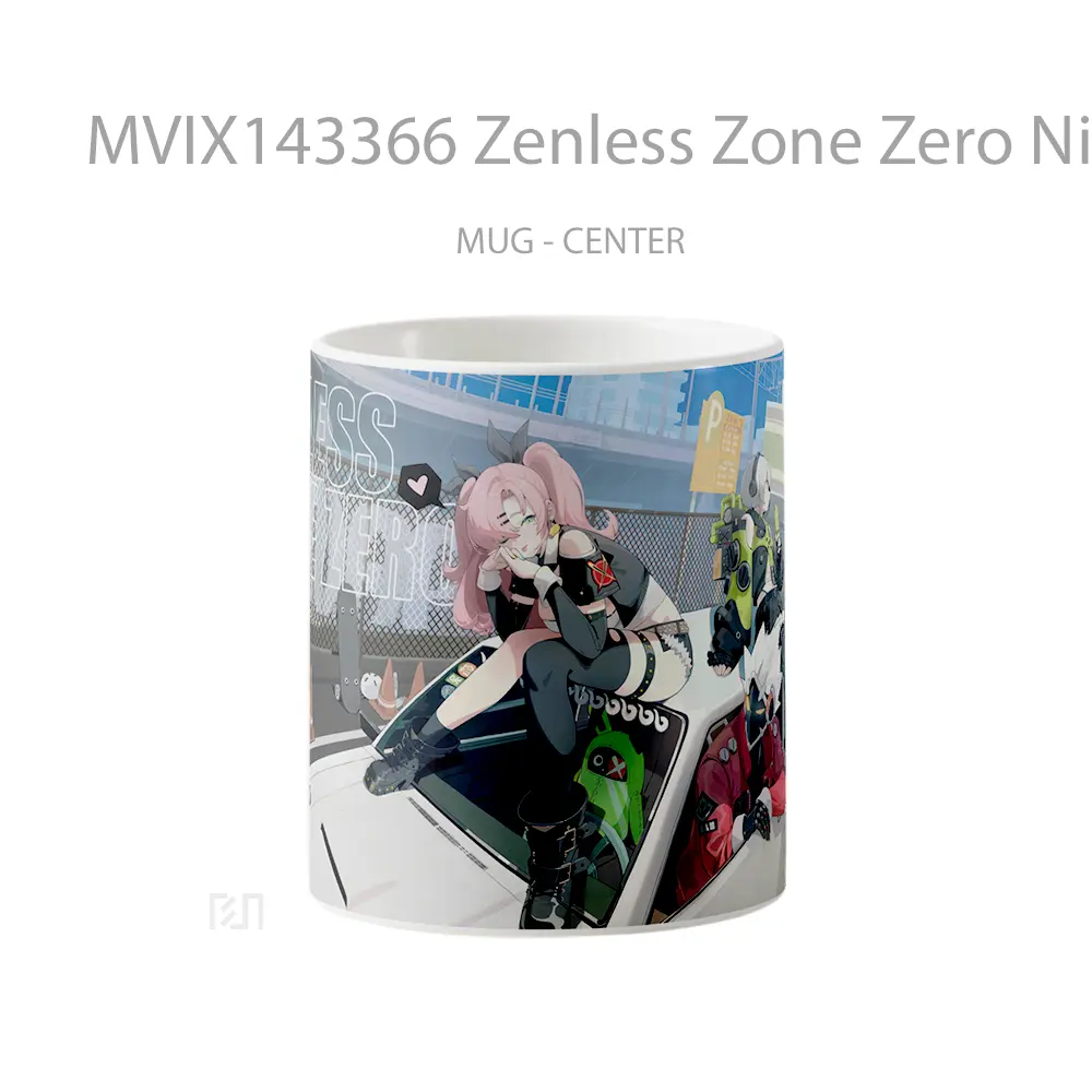 Mug Zenless Zone Zero Nicole Anby Billy Gelas Keramik Unik