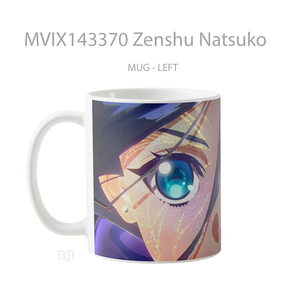 Mug Zenshu Natsuko Gelas Keramik Unik - All-side / Desain