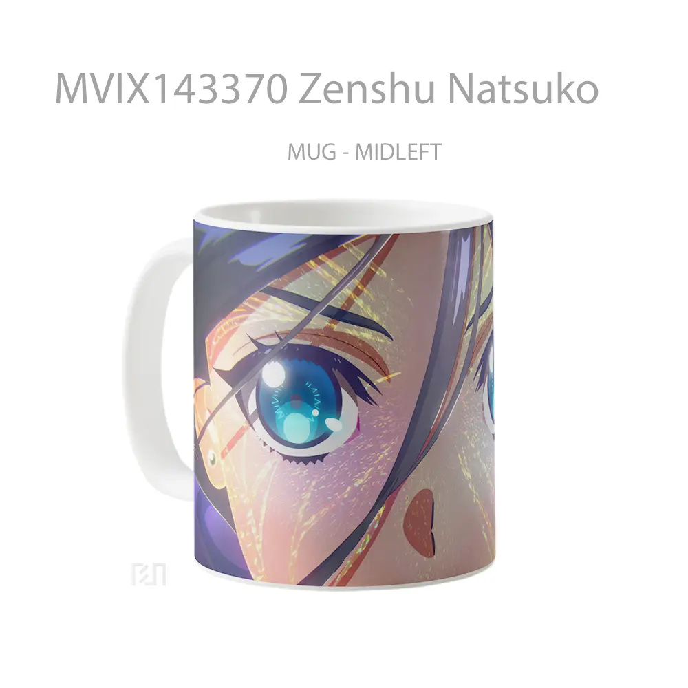 Mug Zenshu Natsuko Gelas Keramik Unik - All-side / Desain