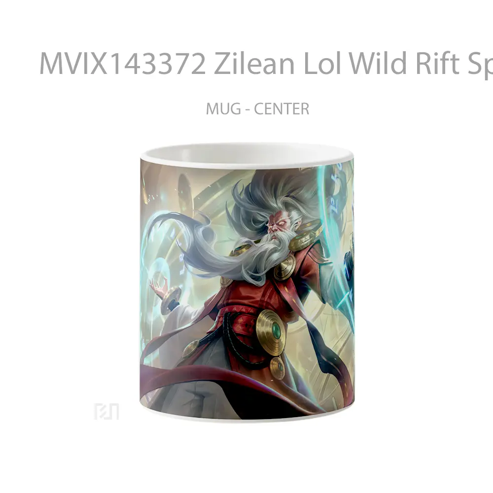Mug Zilean Lol Wild Rift Splash Art Cangkir Gamer