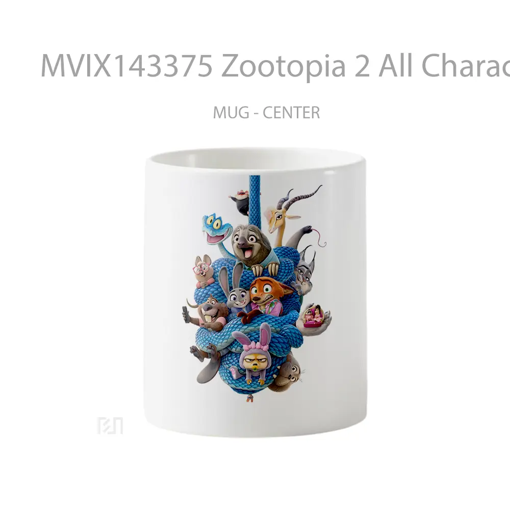 Mug Zootopia 2 All Characters Gelas Keramik Unik