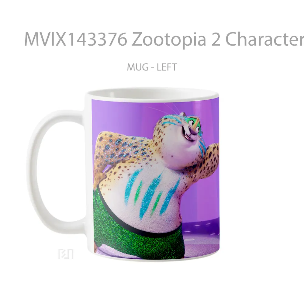 Mug Zootopia 2 Character Gelas Keramik Unik - All-side / Desain
