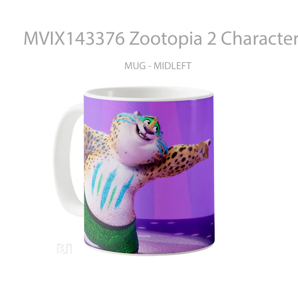 Mug Zootopia 2 Character Gelas Keramik Unik - All-side / Desain
