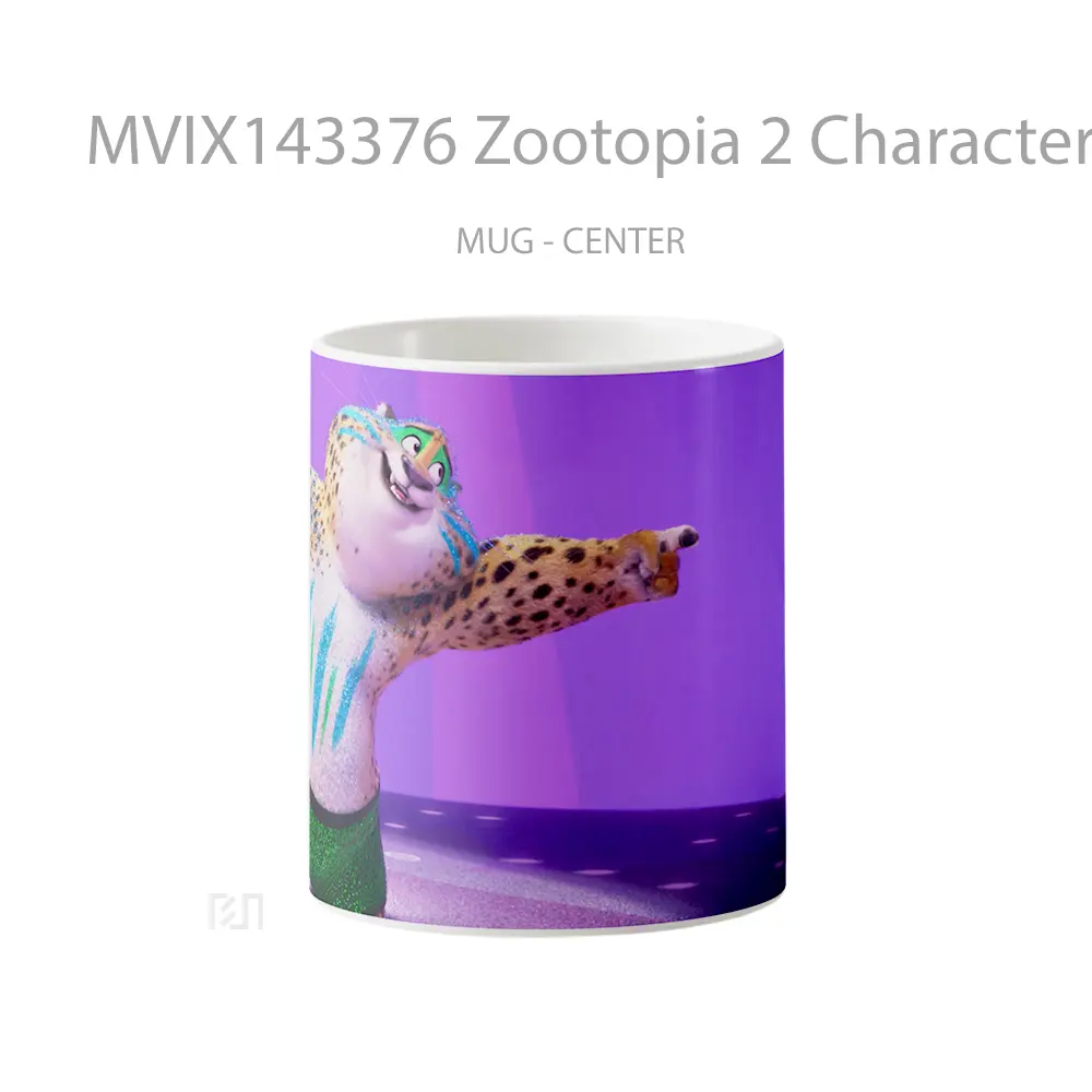 Mug Zootopia 2 Character Gelas Keramik Unik