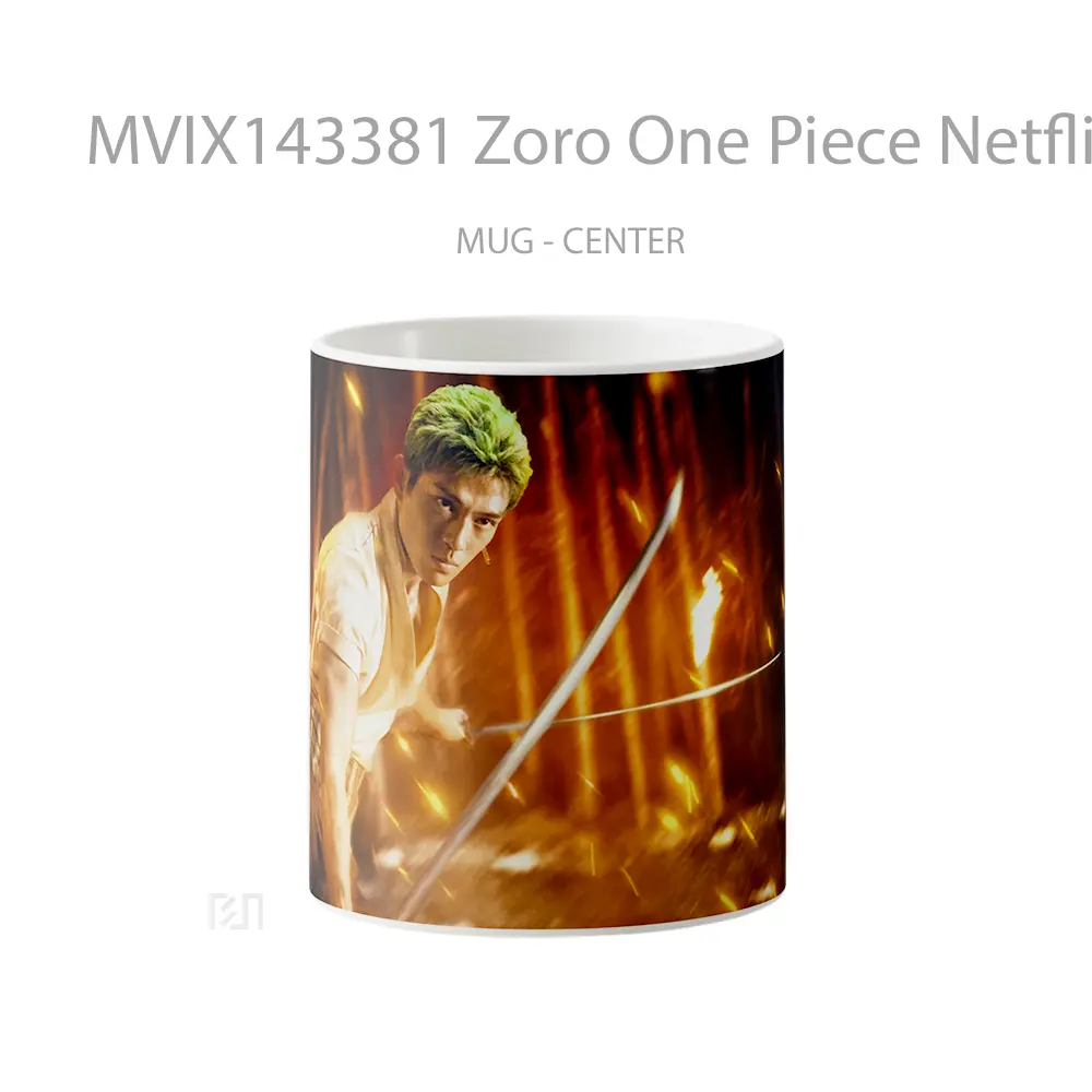 Mug Zoro One Piece Netflix Cangkir Anime