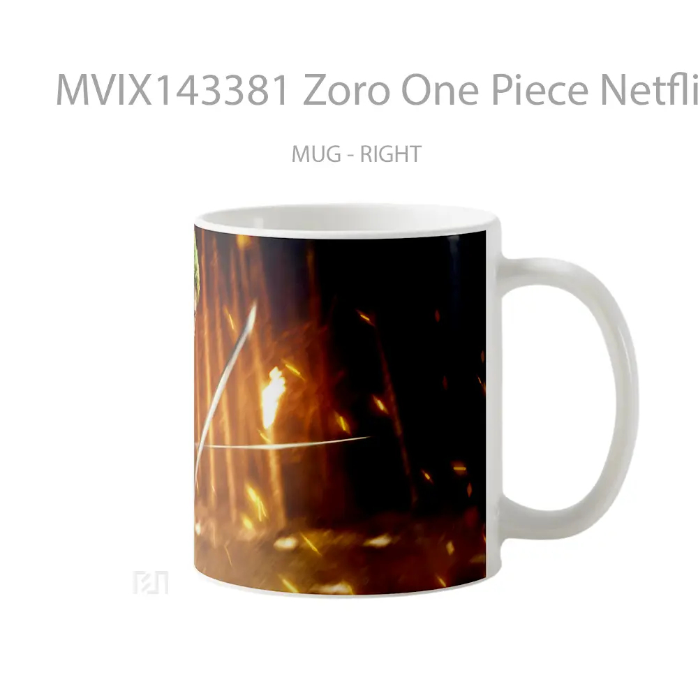 Mug Zoro One Piece Netflix Cangkir Anime - All-side / Desain