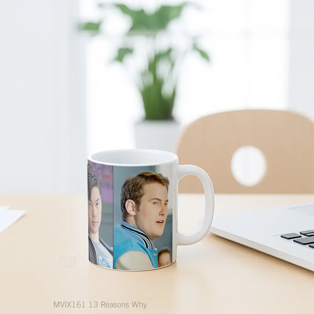 Mug 13 Reasons Why Full Wrap Lanscape - All-side / Desain