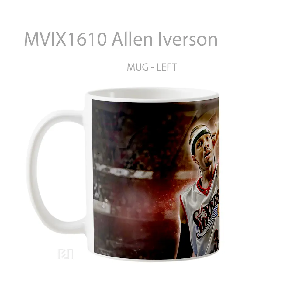 Mug Allen Iverson Full Wrap Lanscape - All-side / Desain