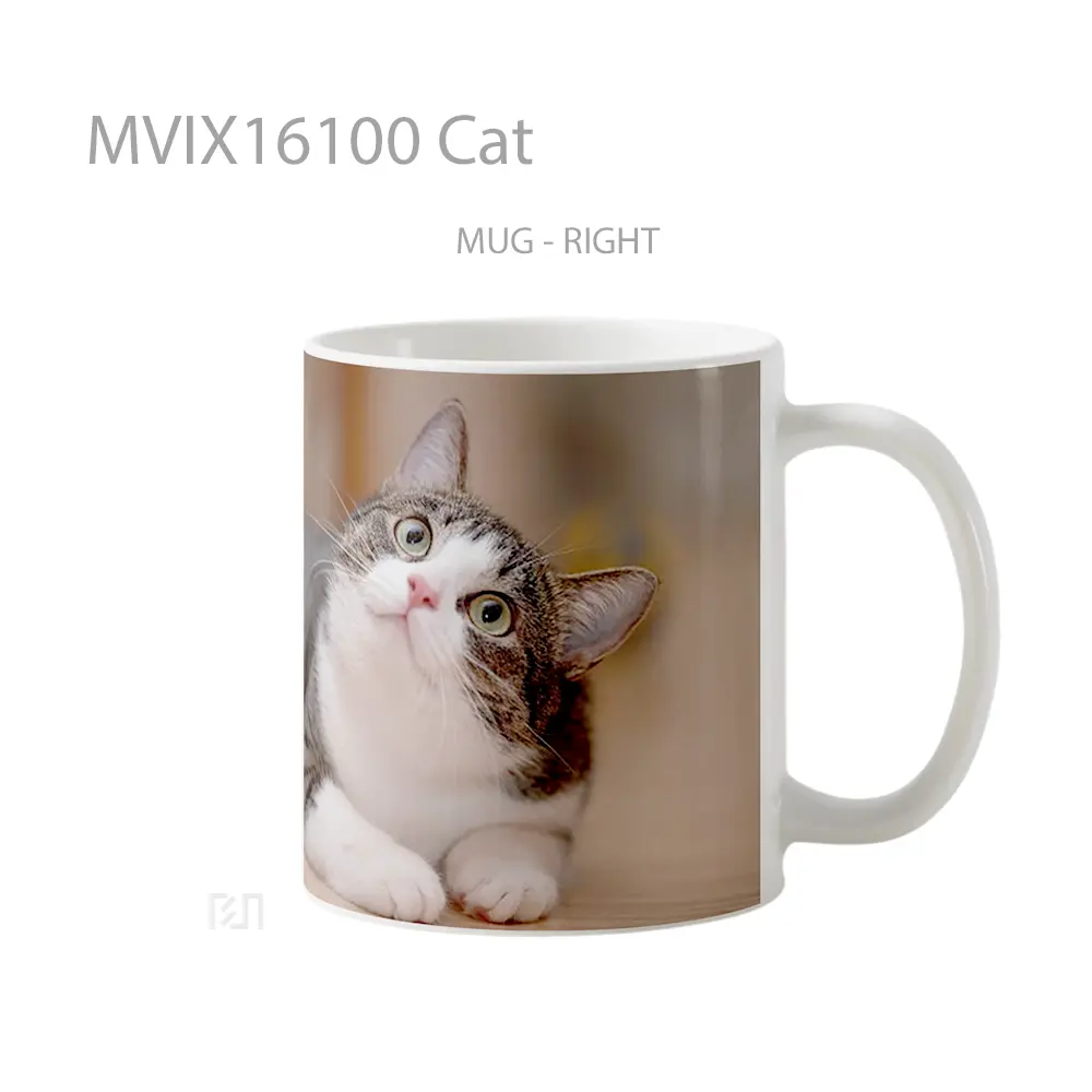 Mug Cat Full Wrap Lanscape - All-side / Desain