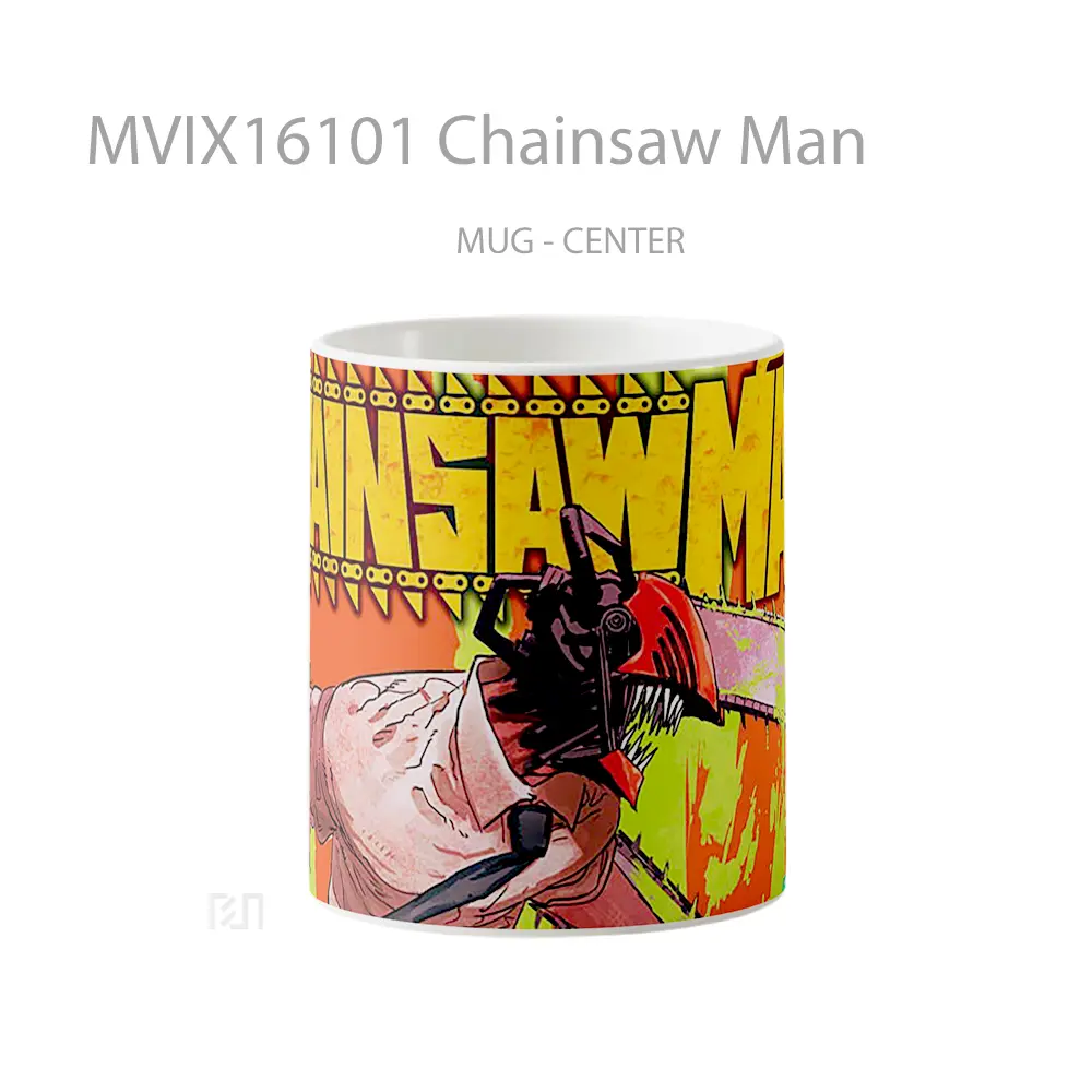 Mug Chainsaw Man Full Wrap Lanscape