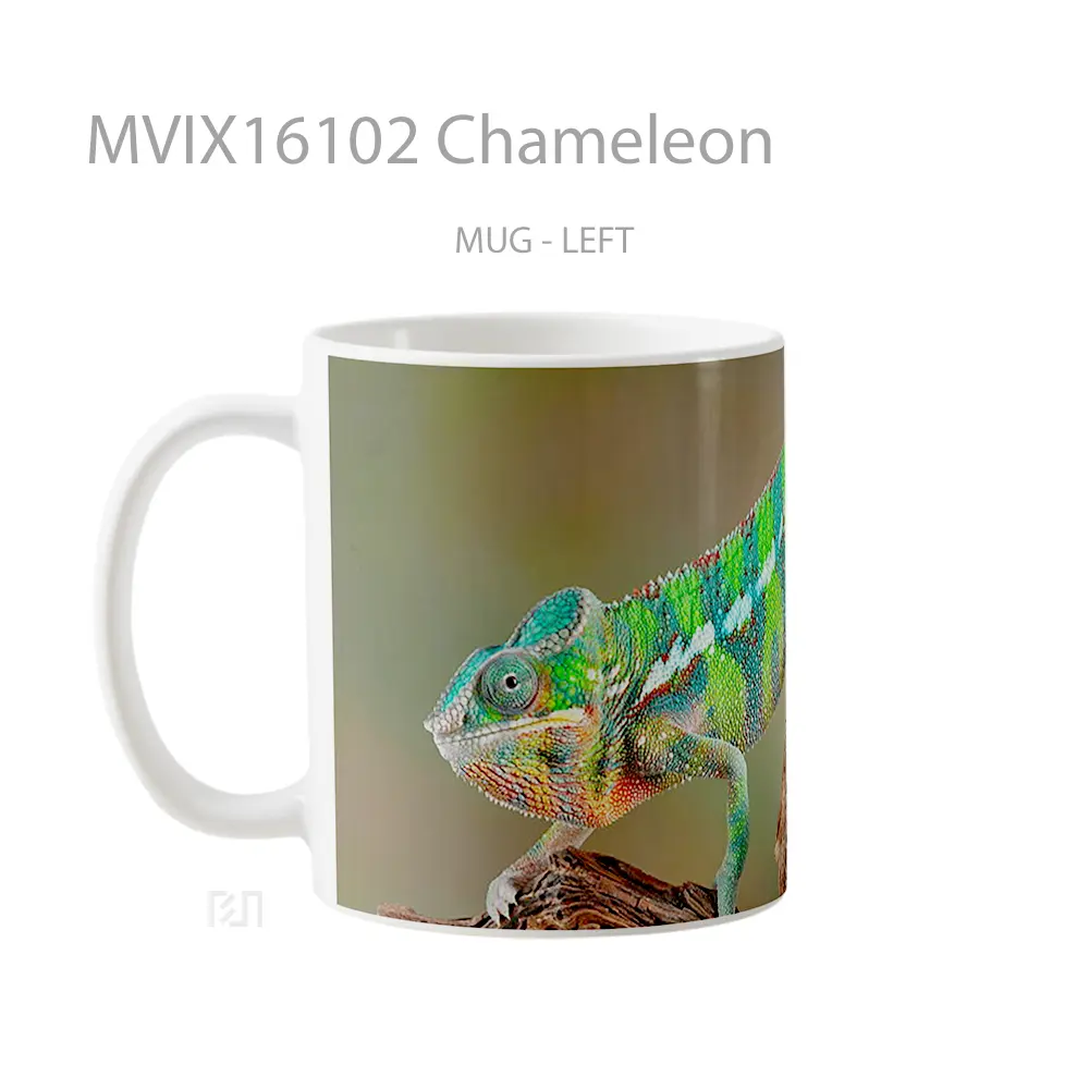 Mug Chameleon Full Wrap Lanscape - All-side / Desain