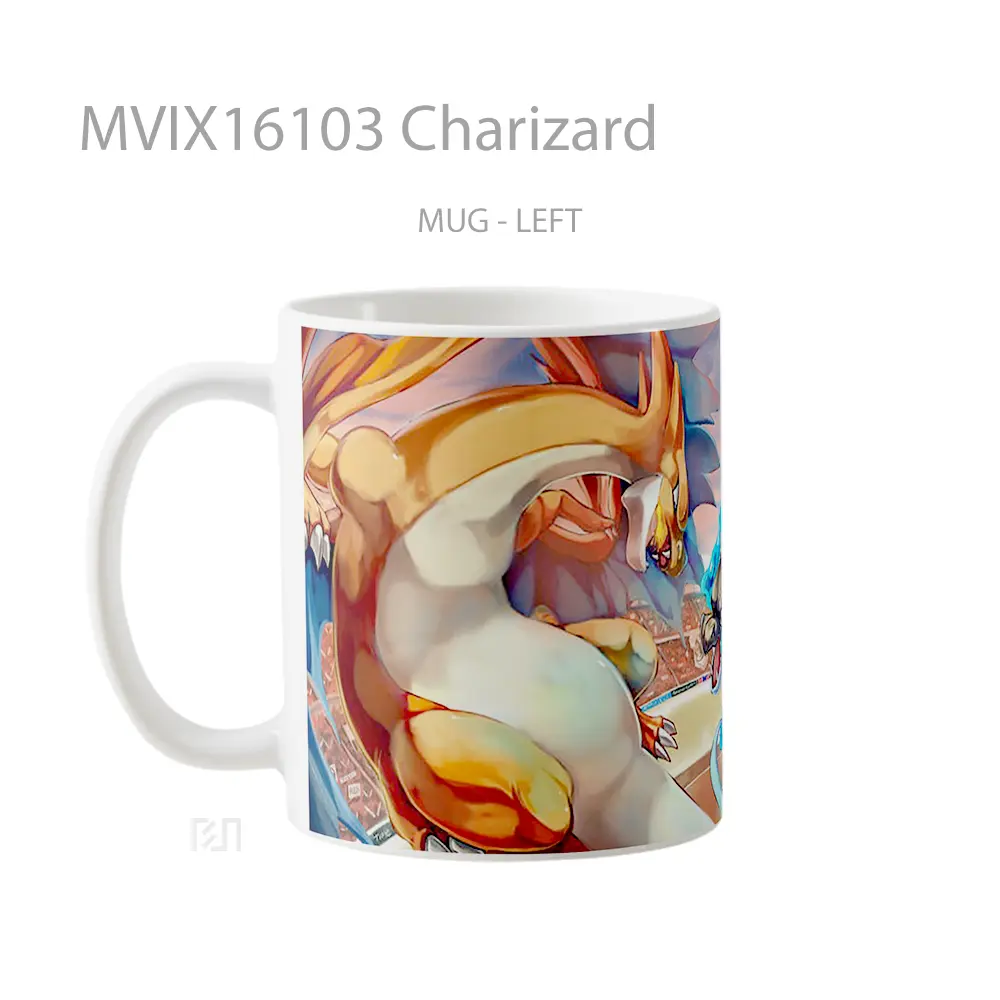 Mug Charizard Full Wrap Lanscape - All-side / Desain