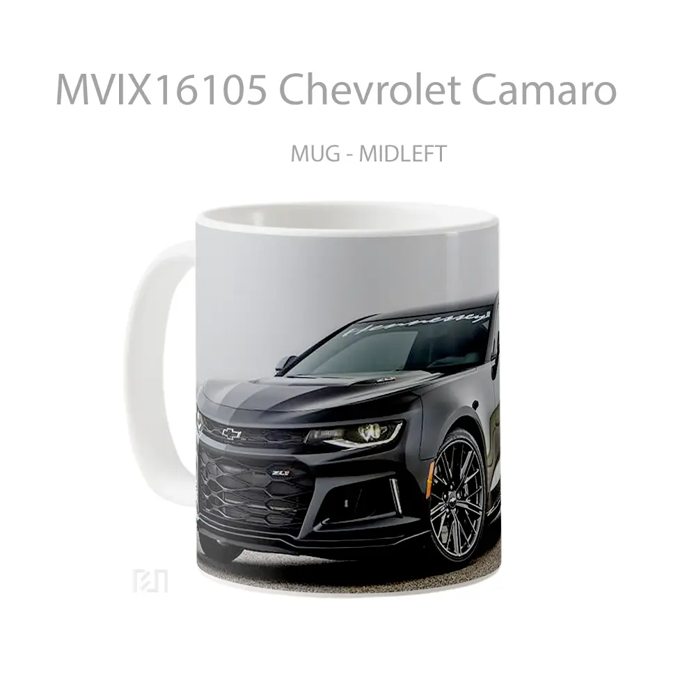 Mug Chevrolet Camaro Full Wrap Lanscape - All-side / Desain