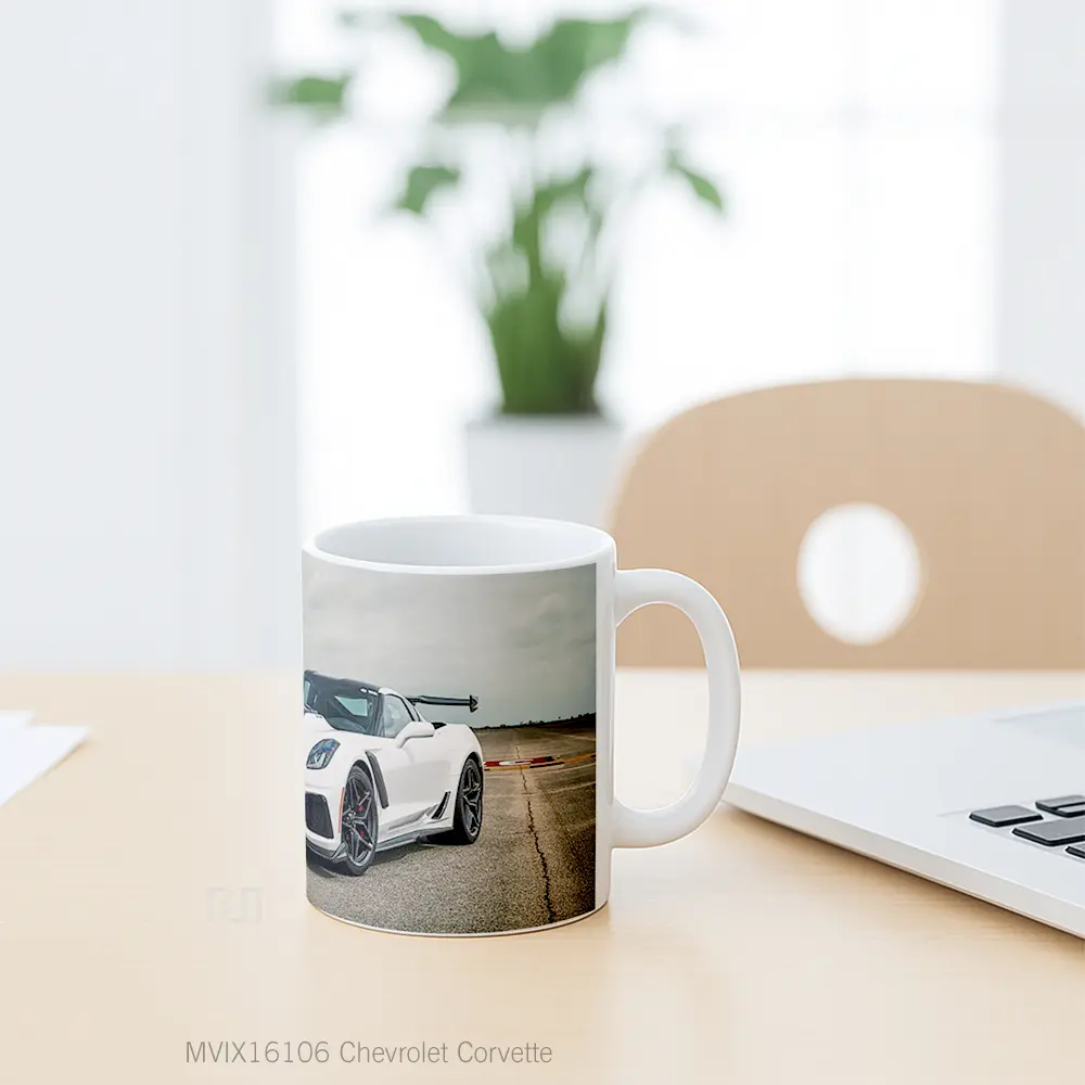 Mug Chevrolet Corvette Full Wrap Lanscape - All-side / Desain