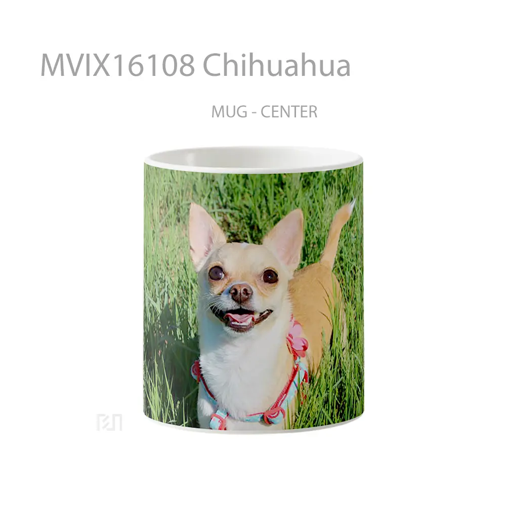 Mug Chihuahua Full Wrap Lanscape