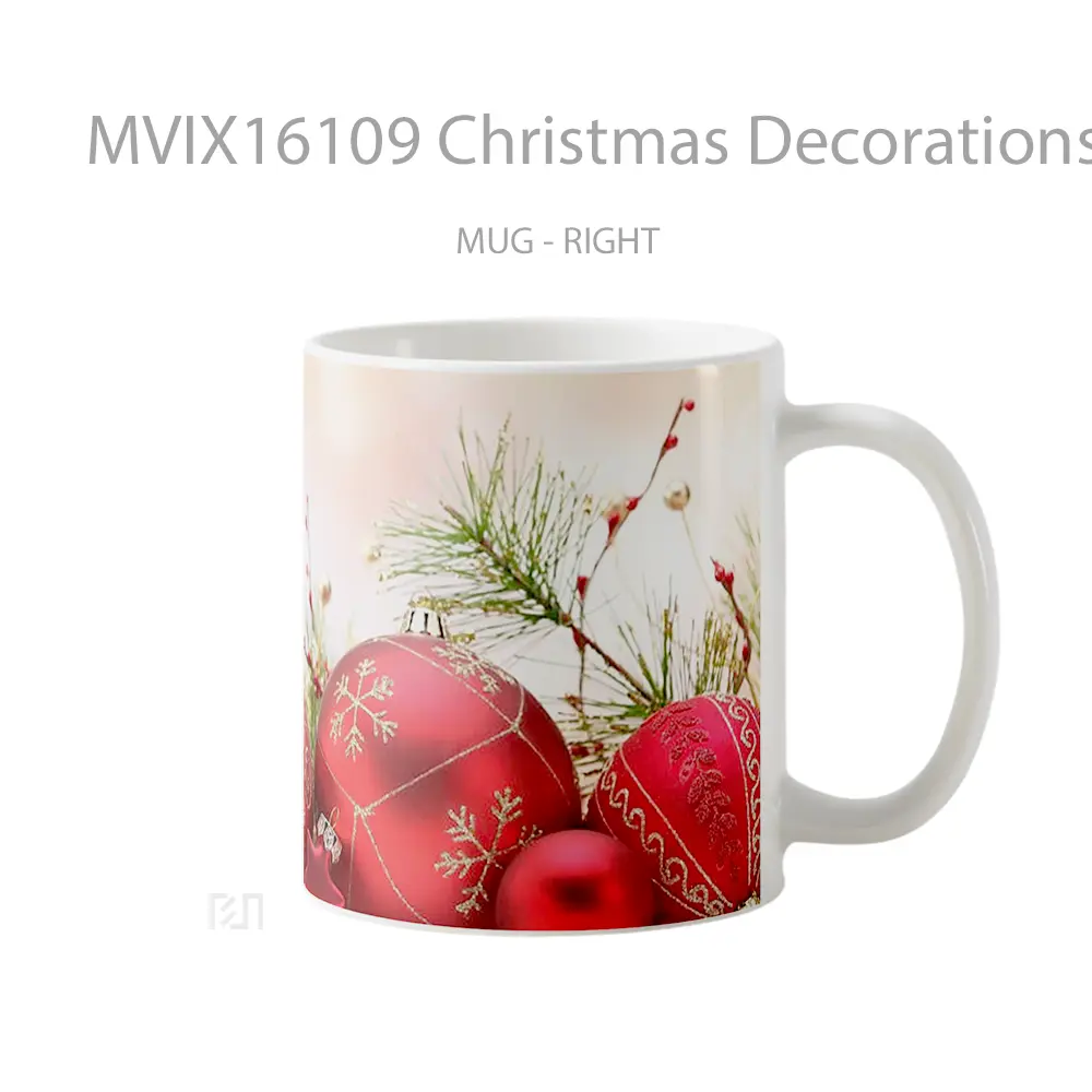 Mug Christmas Decorations Full Wrap Lanscape - All-side / Desain