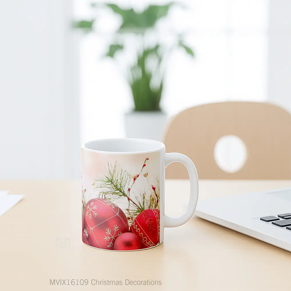 Mug Christmas Decorations Full Wrap Lanscape - All-side / Desain