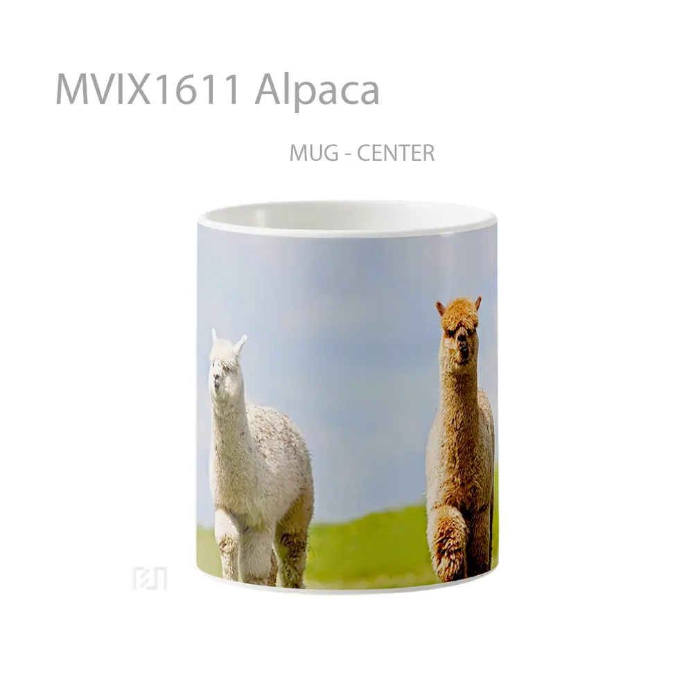 Mug Alpaca Full Wrap Lanscape