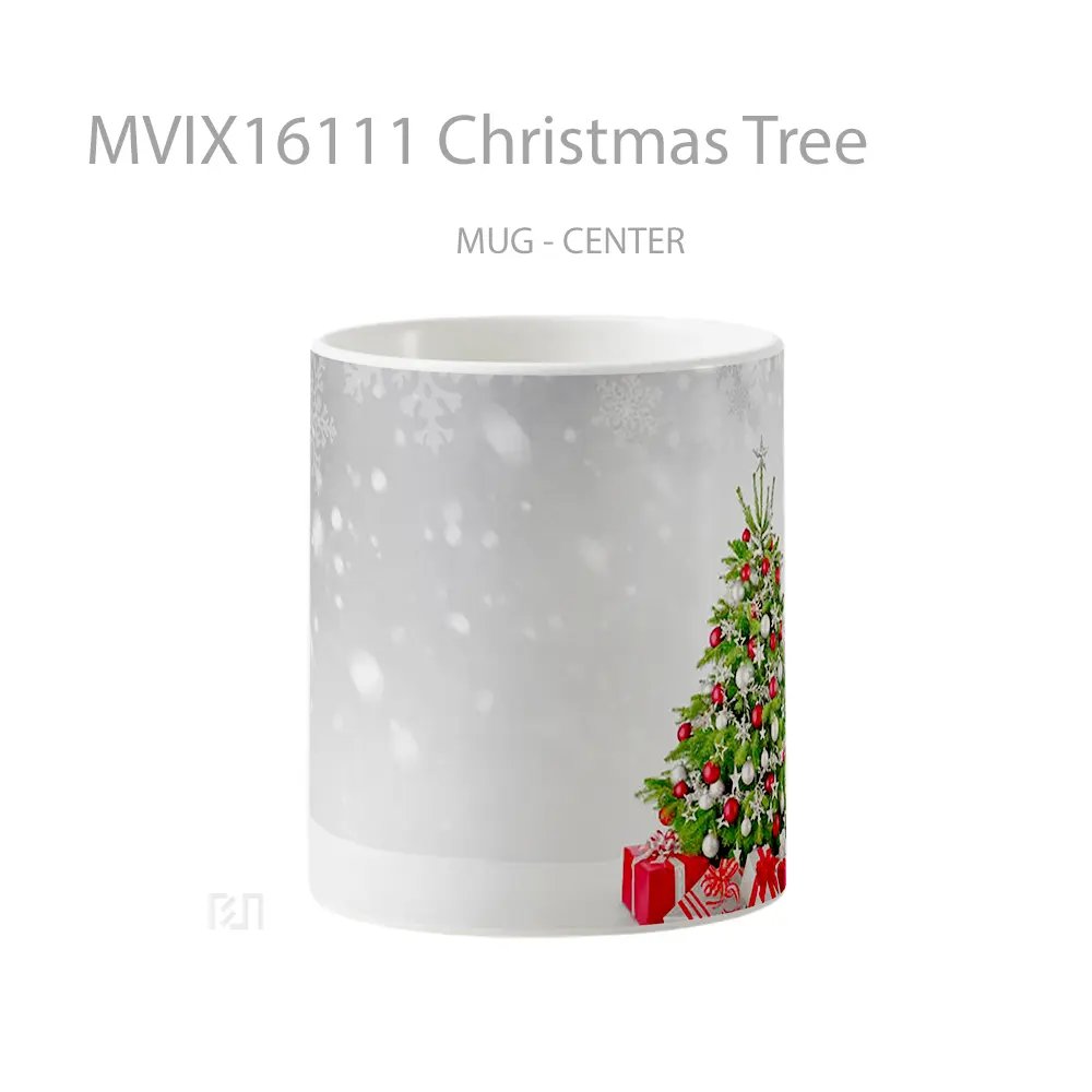Mug Christmas Tree Full Wrap Lanscape