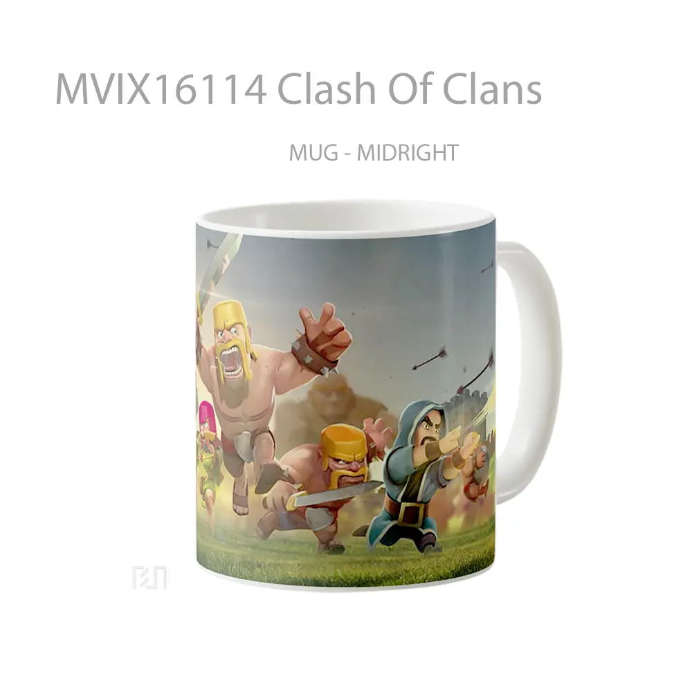 Mug Clash Of Clans Full Wrap Lanscape - All-side / Desain