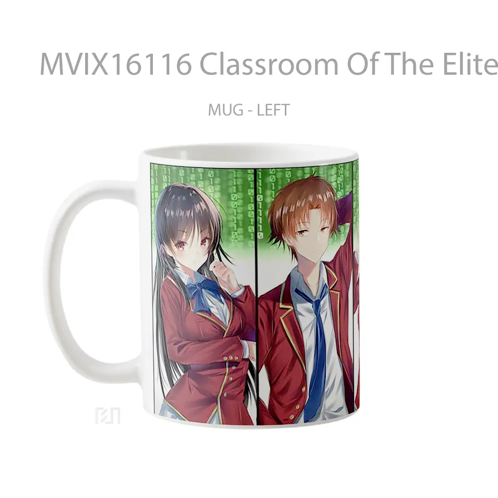 Mug Classroom Of The Elite Full Wrap Lanscape - All-side / Desain