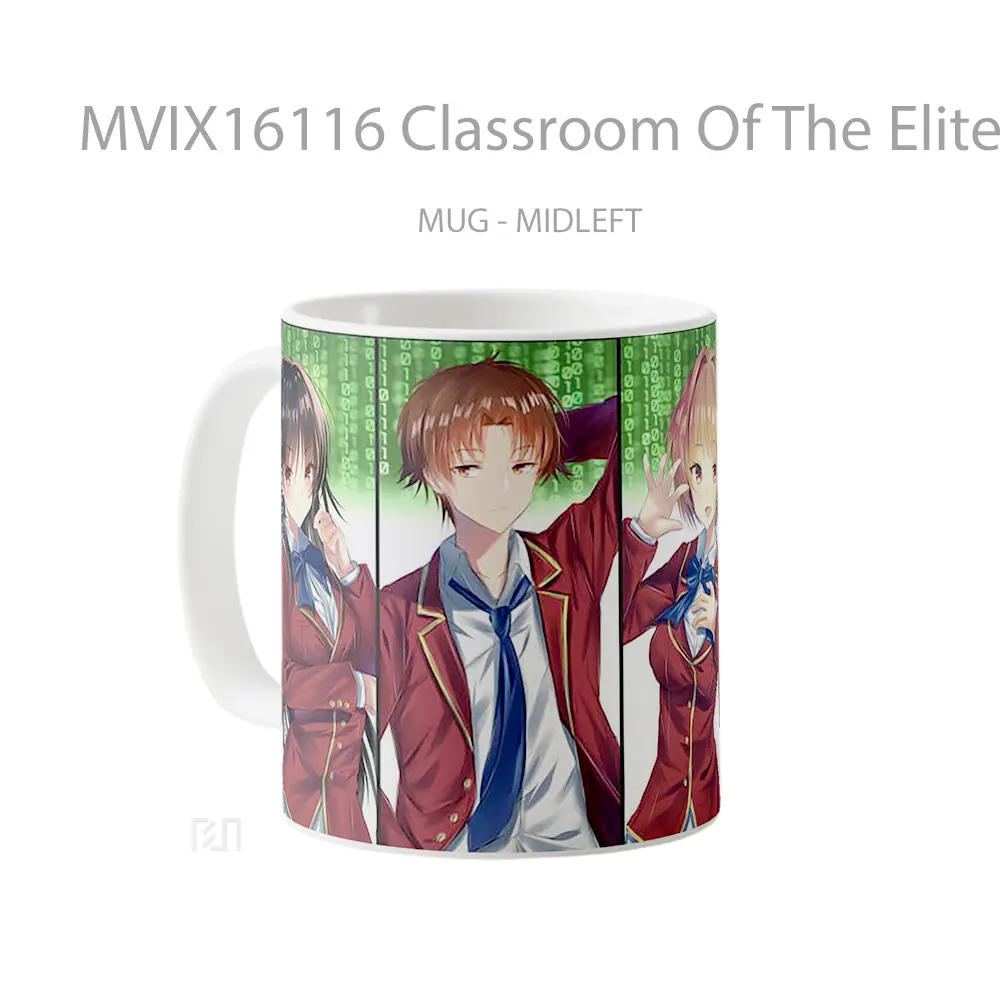 Mug Classroom Of The Elite Full Wrap Lanscape - All-side / Desain