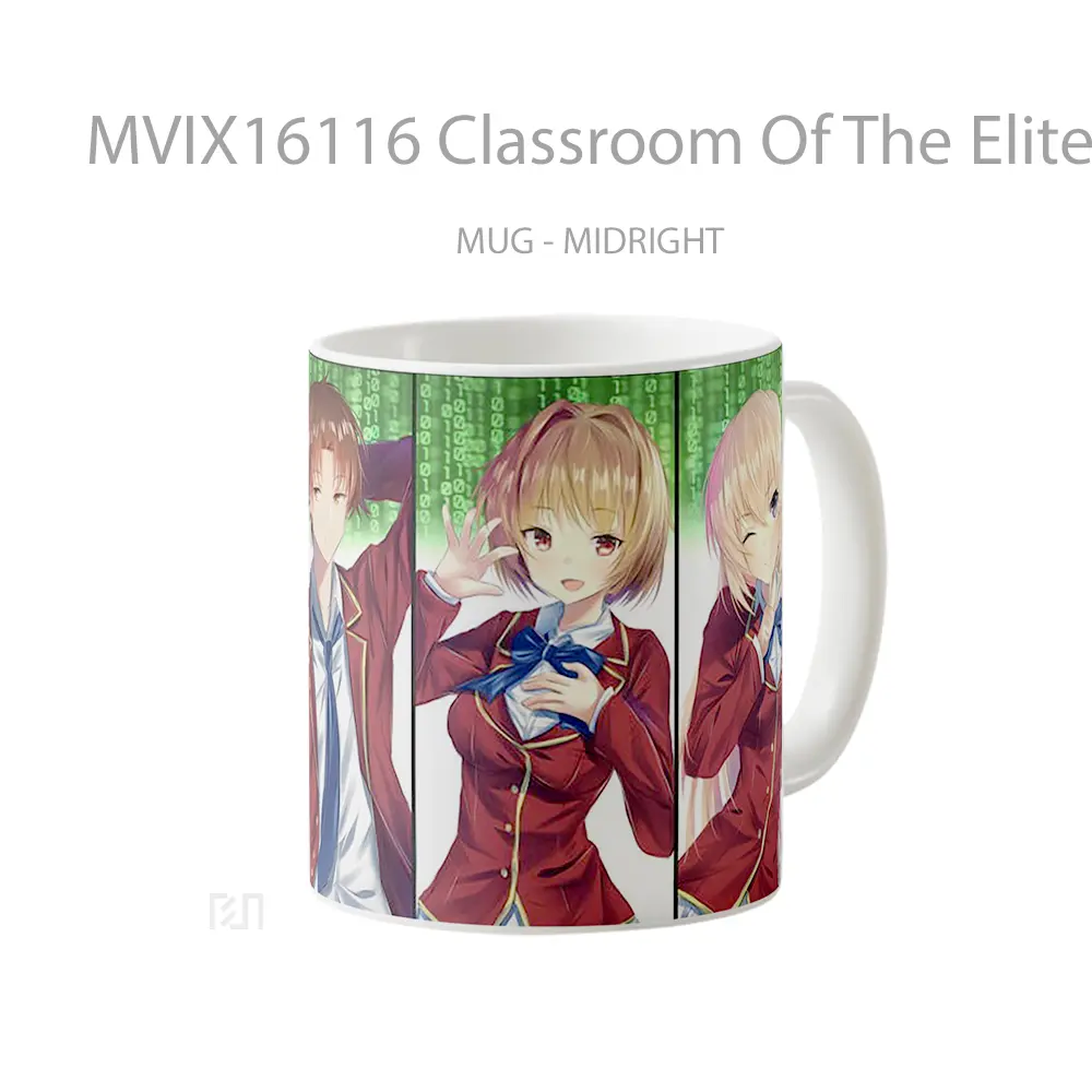 Mug Classroom Of The Elite Full Wrap Lanscape - All-side / Desain