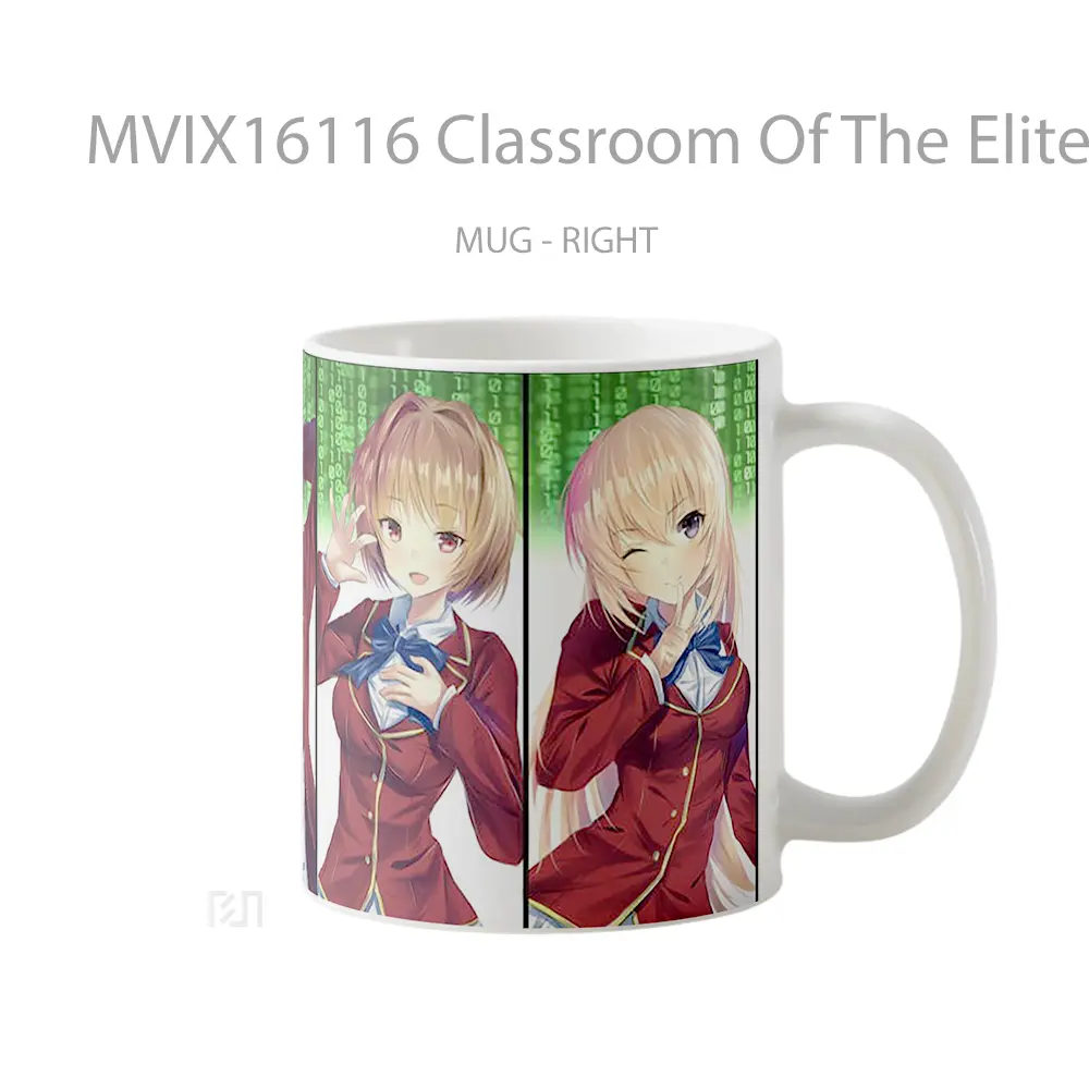 Mug Classroom Of The Elite Full Wrap Lanscape - All-side / Desain