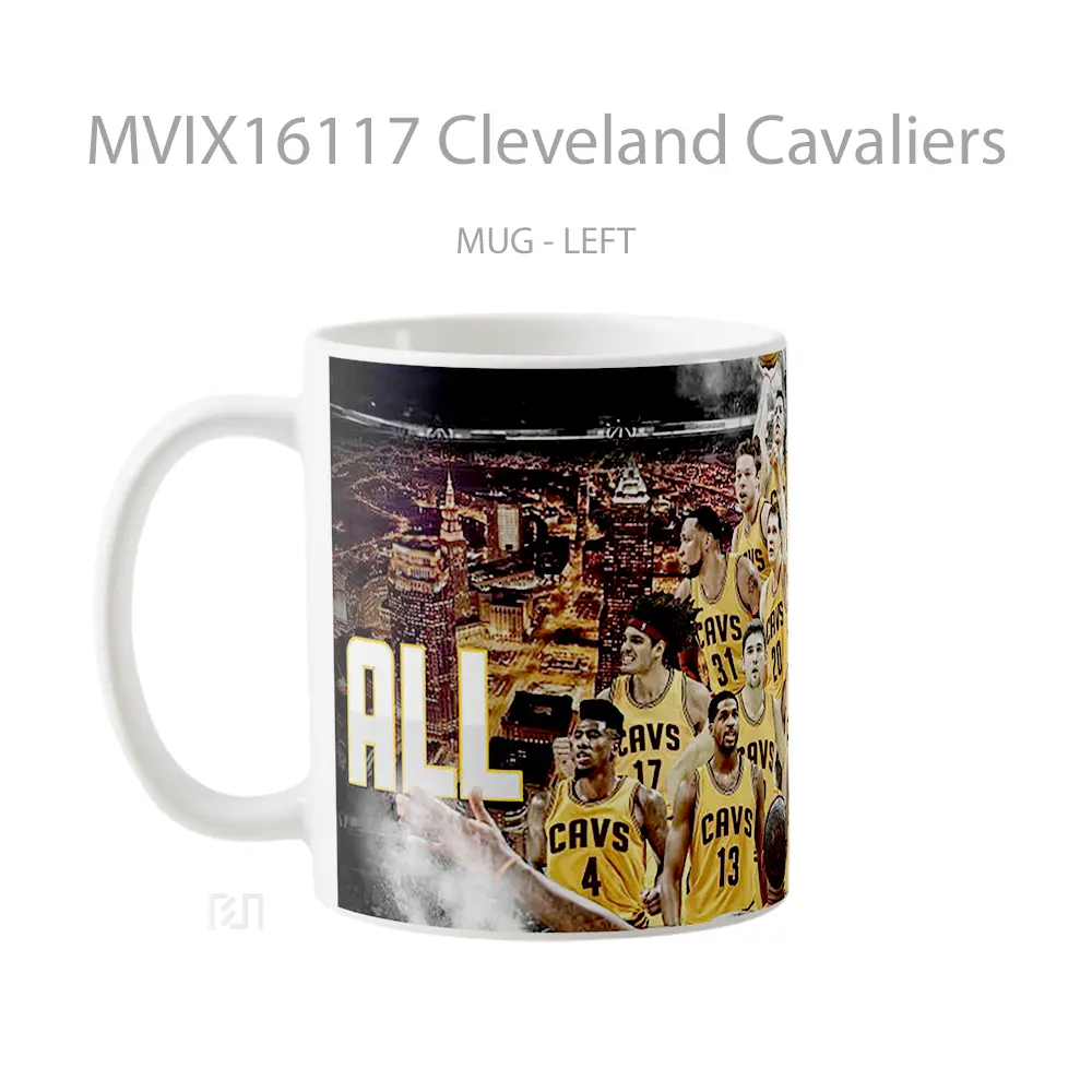 Mug Cleveland Cavaliers Full Wrap Lanscape - All-side / Desain