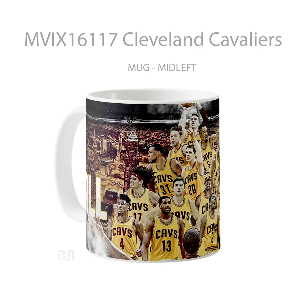 Mug Cleveland Cavaliers Full Wrap Lanscape - All-side / Desain