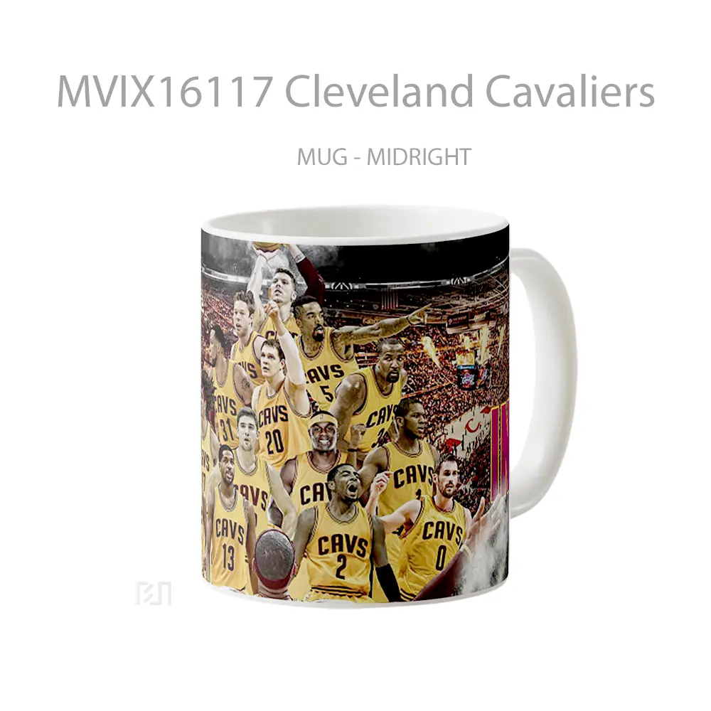 Mug Cleveland Cavaliers Full Wrap Lanscape - All-side / Desain