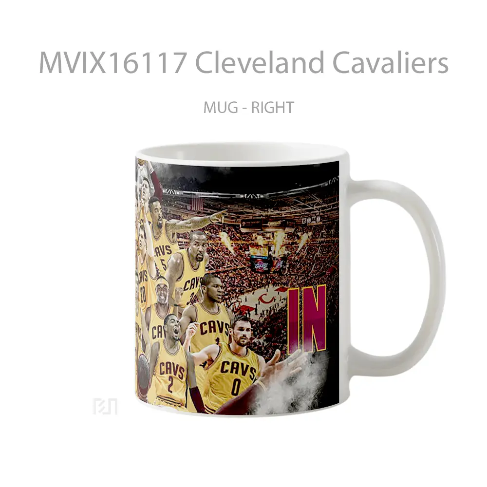 Mug Cleveland Cavaliers Full Wrap Lanscape - All-side / Desain