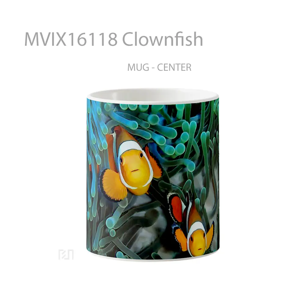Mug Clownfish Full Wrap Lanscape