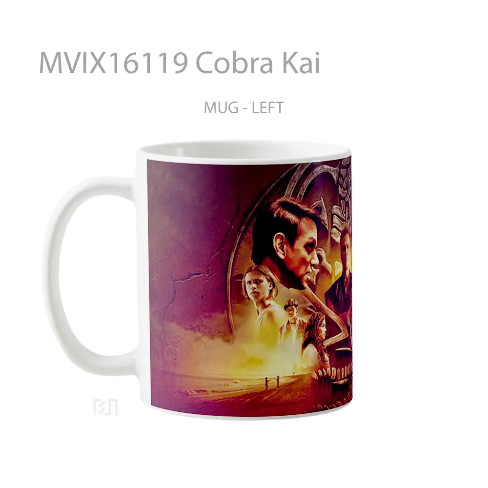 Mug Cobra Kai Full Wrap Lanscape - All-side / Desain