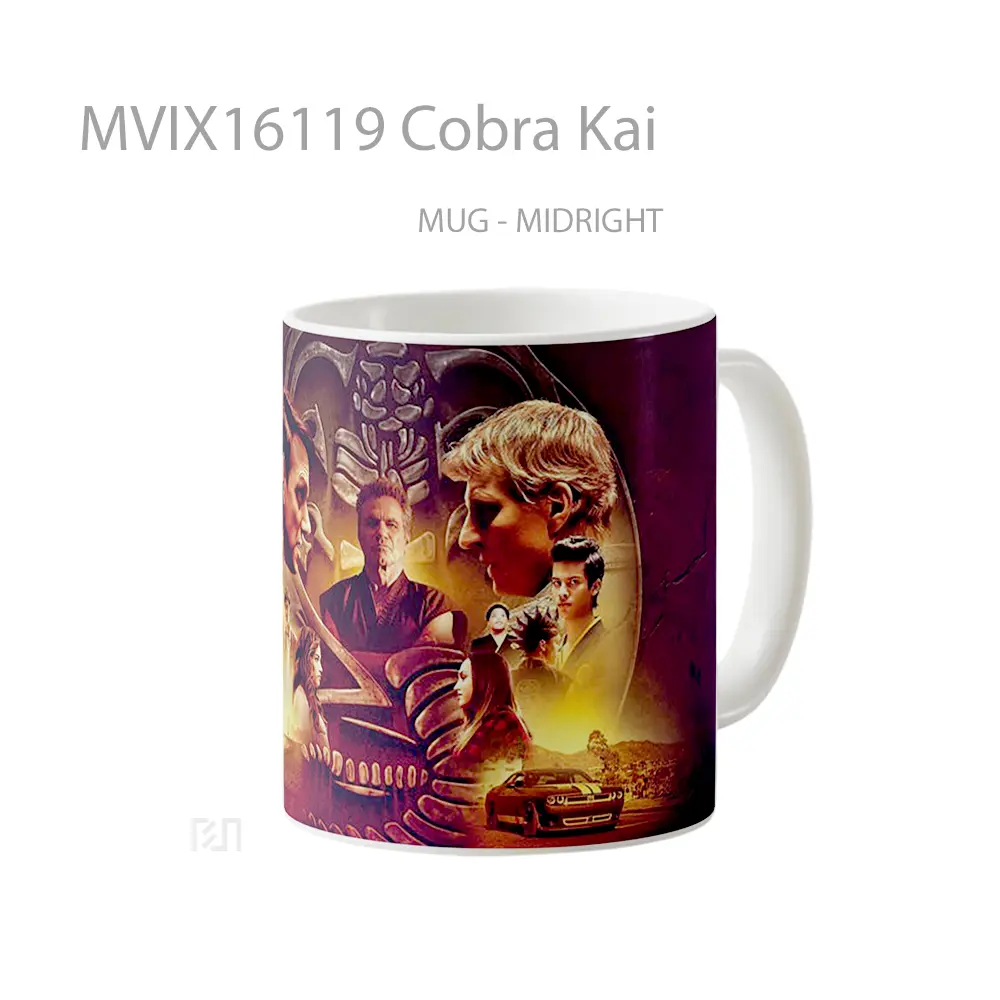 Mug Cobra Kai Full Wrap Lanscape - All-side / Desain