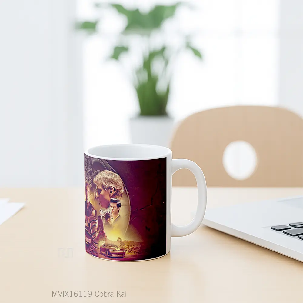 Mug Cobra Kai Full Wrap Lanscape - All-side / Desain