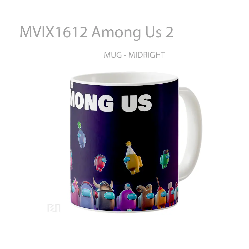 Mug Among Us 2 Full Wrap Lanscape - All-side / Desain