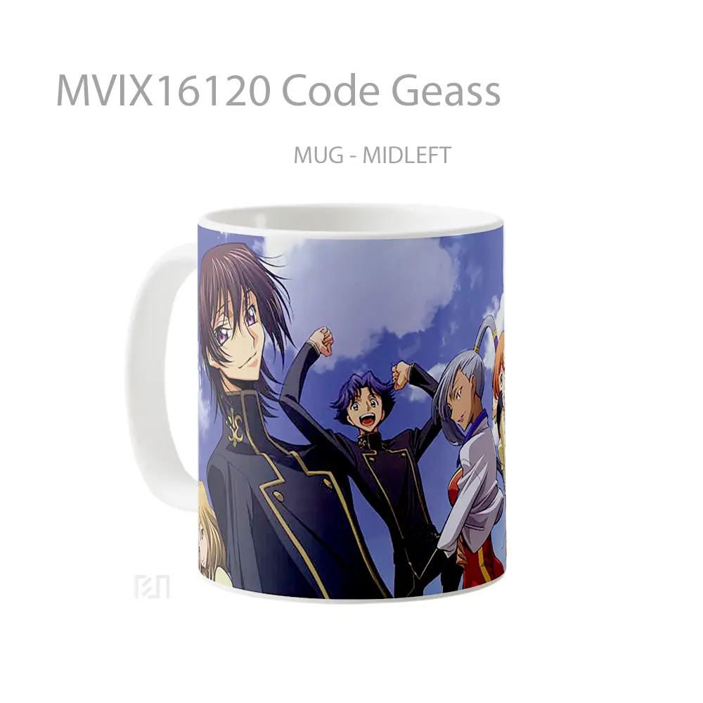 Mug Code Geass Full Wrap Lanscape - All-side / Desain