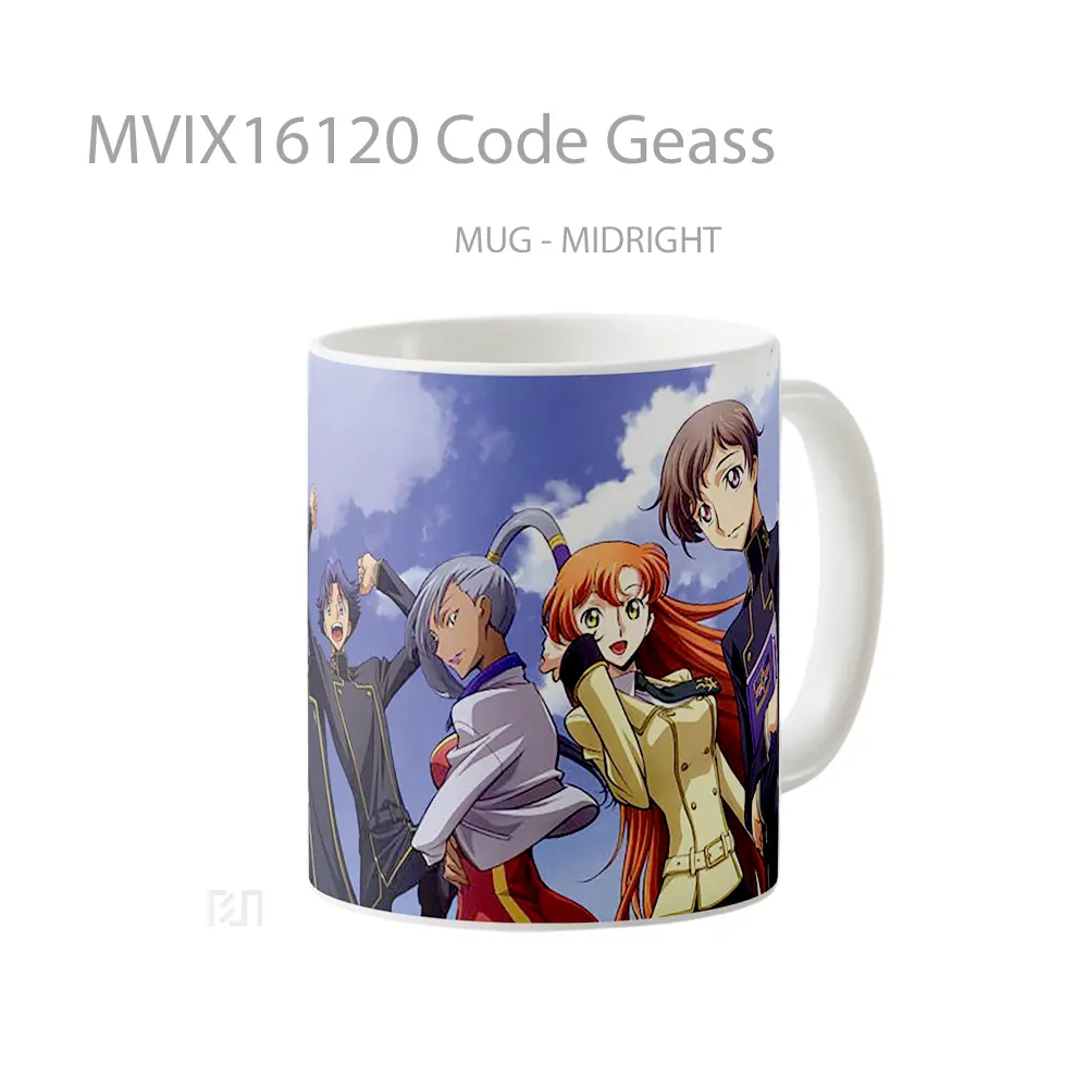 Mug Code Geass Full Wrap Lanscape - All-side / Desain