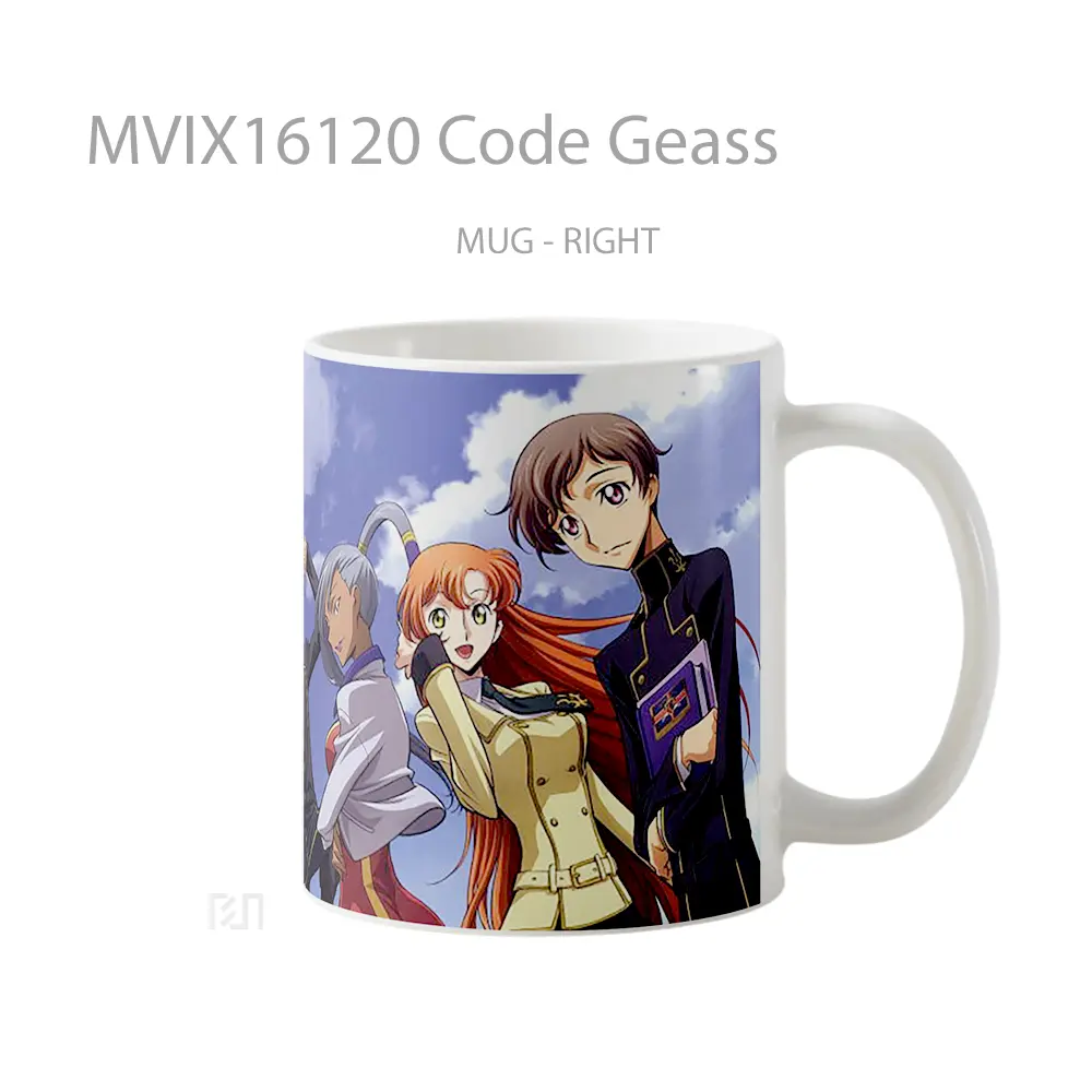 Mug Code Geass Full Wrap Lanscape - All-side / Desain