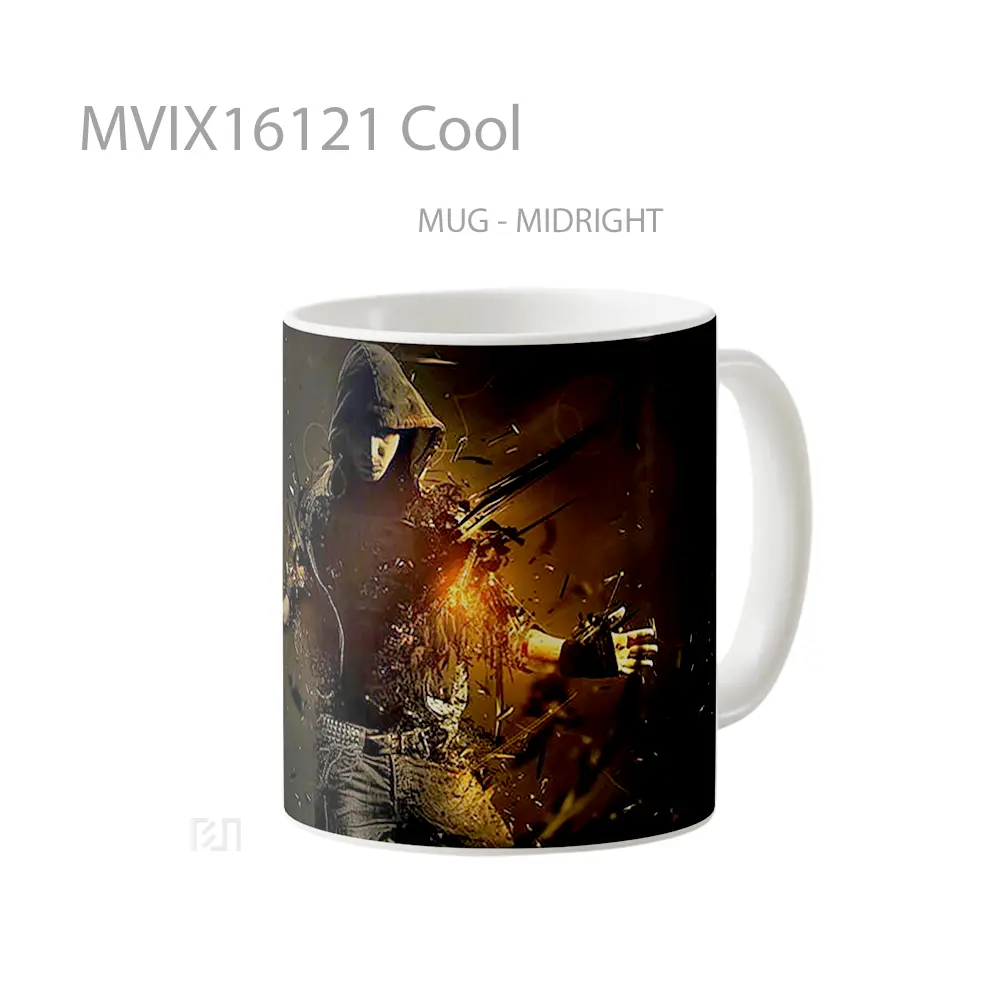 Mug Cool Full Wrap Lanscape - All-side / Desain