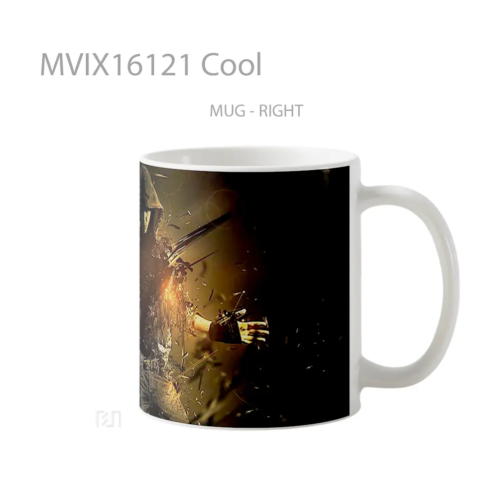 Mug Cool Full Wrap Lanscape - All-side / Desain